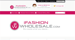 Desktop Screenshot of ifashionwholesale.com